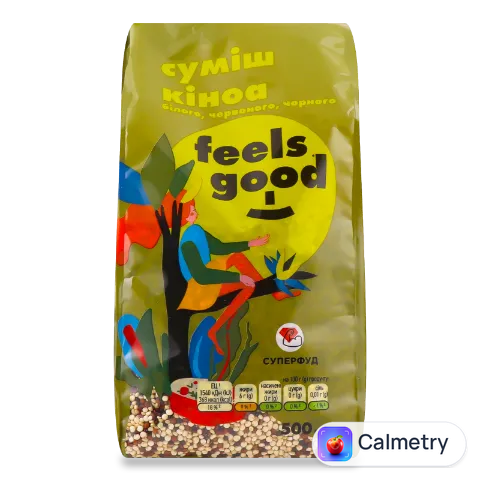 Кіноа Feels good суміш біла-червона-чорна