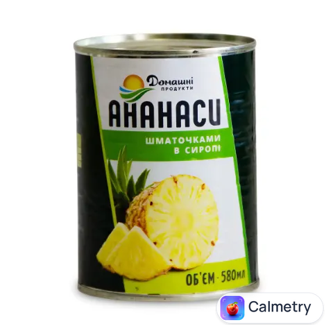 Ананаси Домашні продукти шматочки з/б