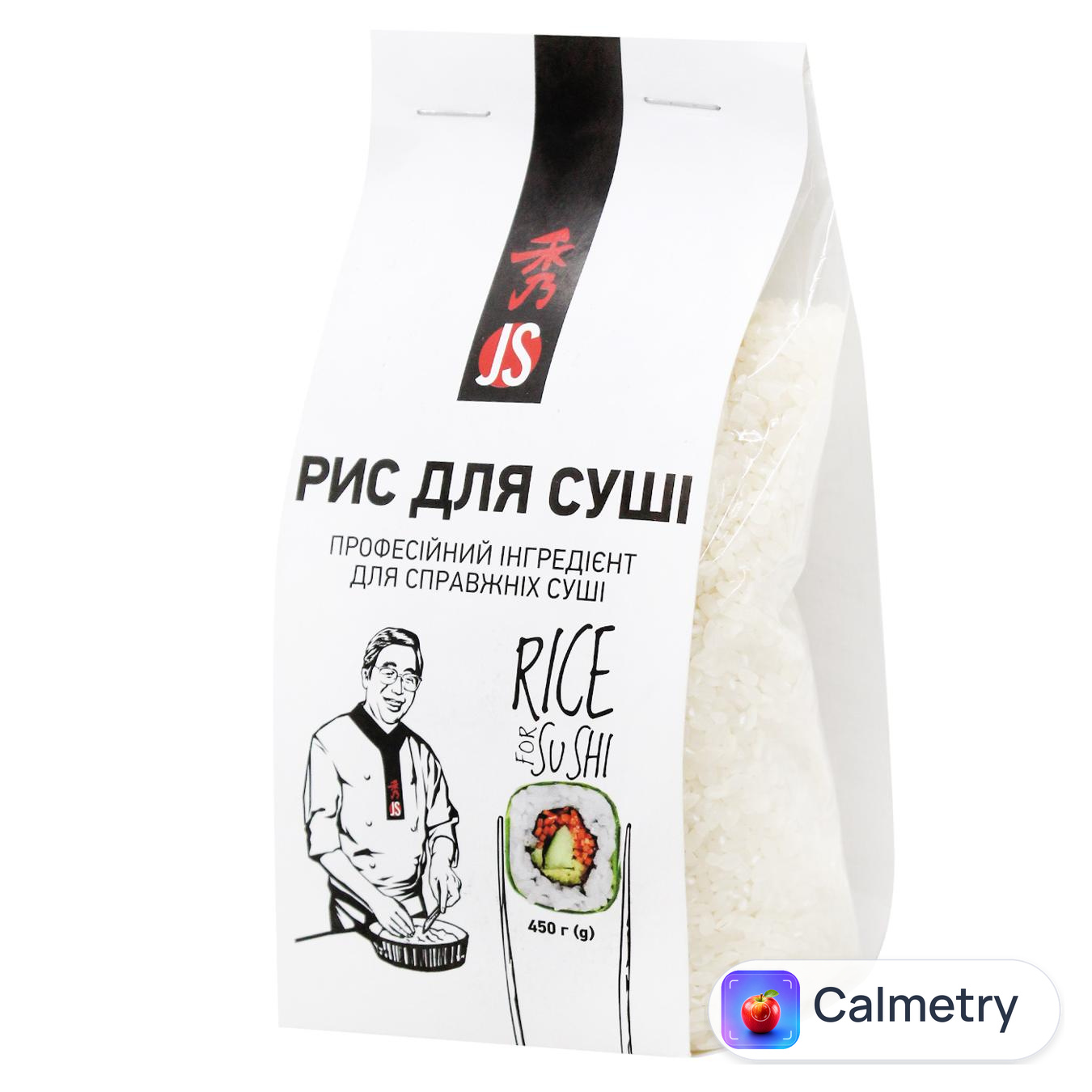 Рис JS для суші 450г — фото продукту