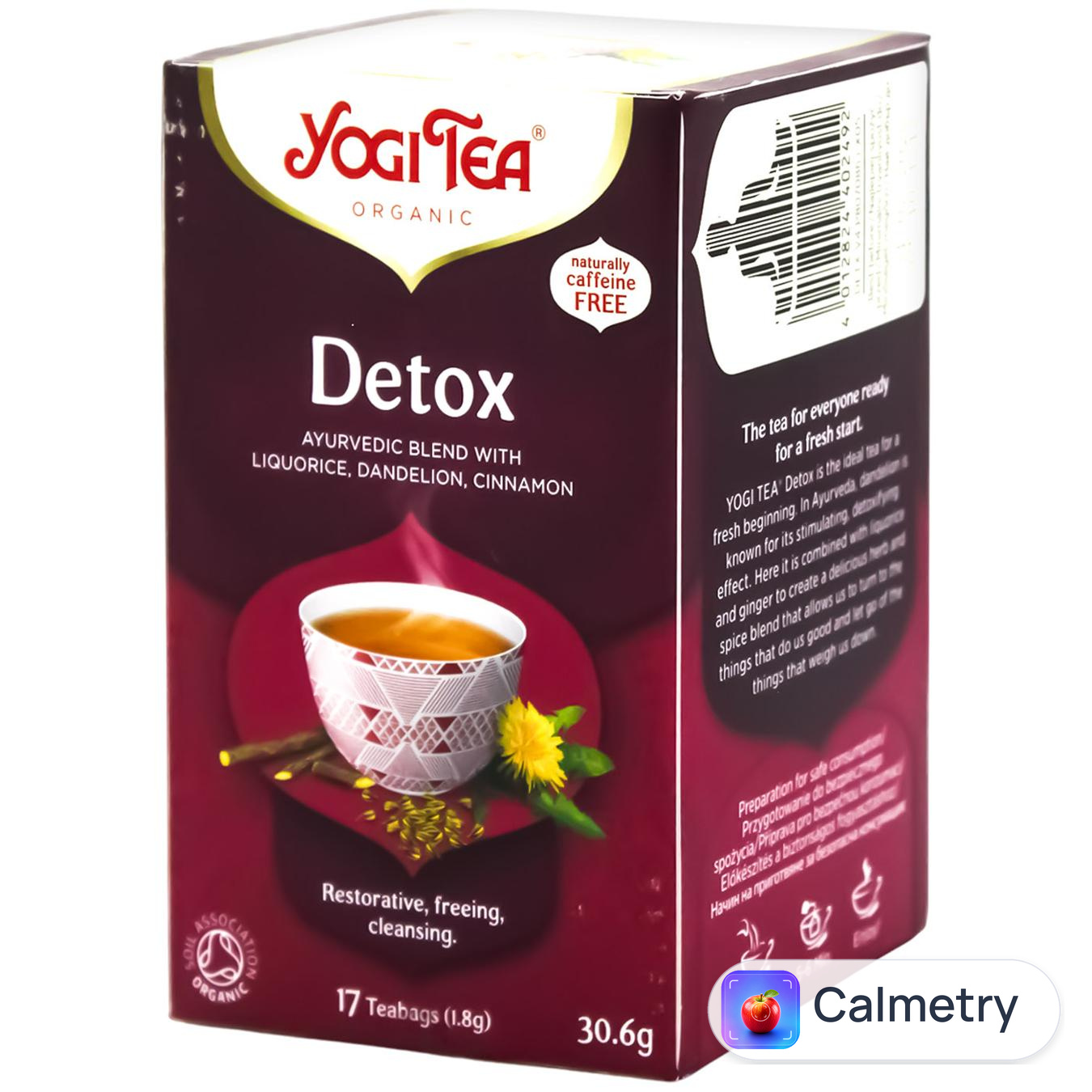 Фіточай Yogi Tea Detox 1,8г*17шт