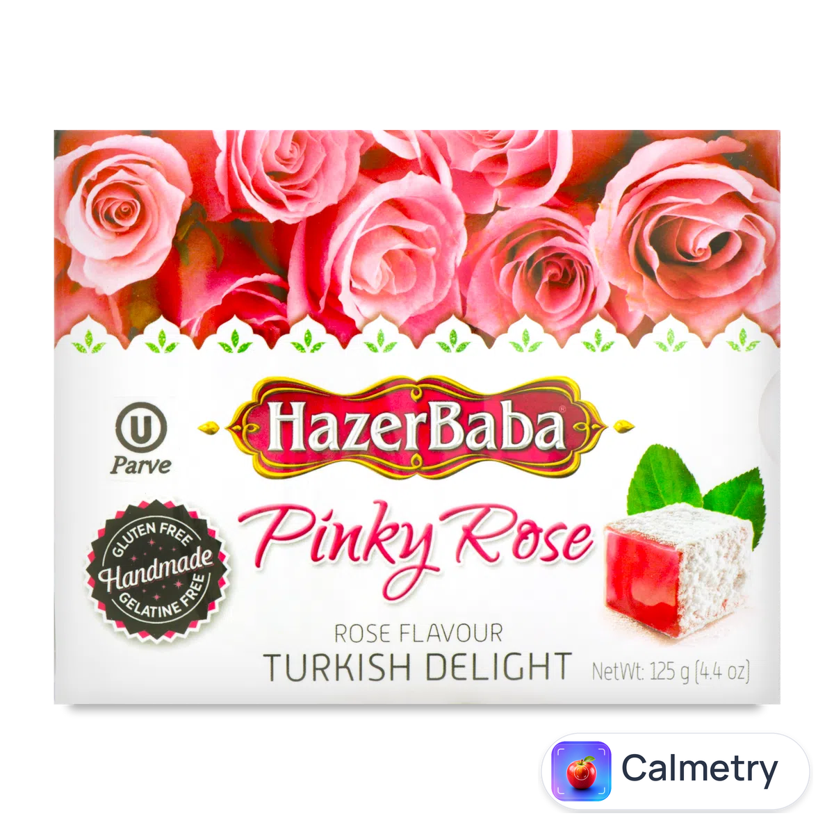 Лукум Hazer Baba зі смаком троянди 125г
