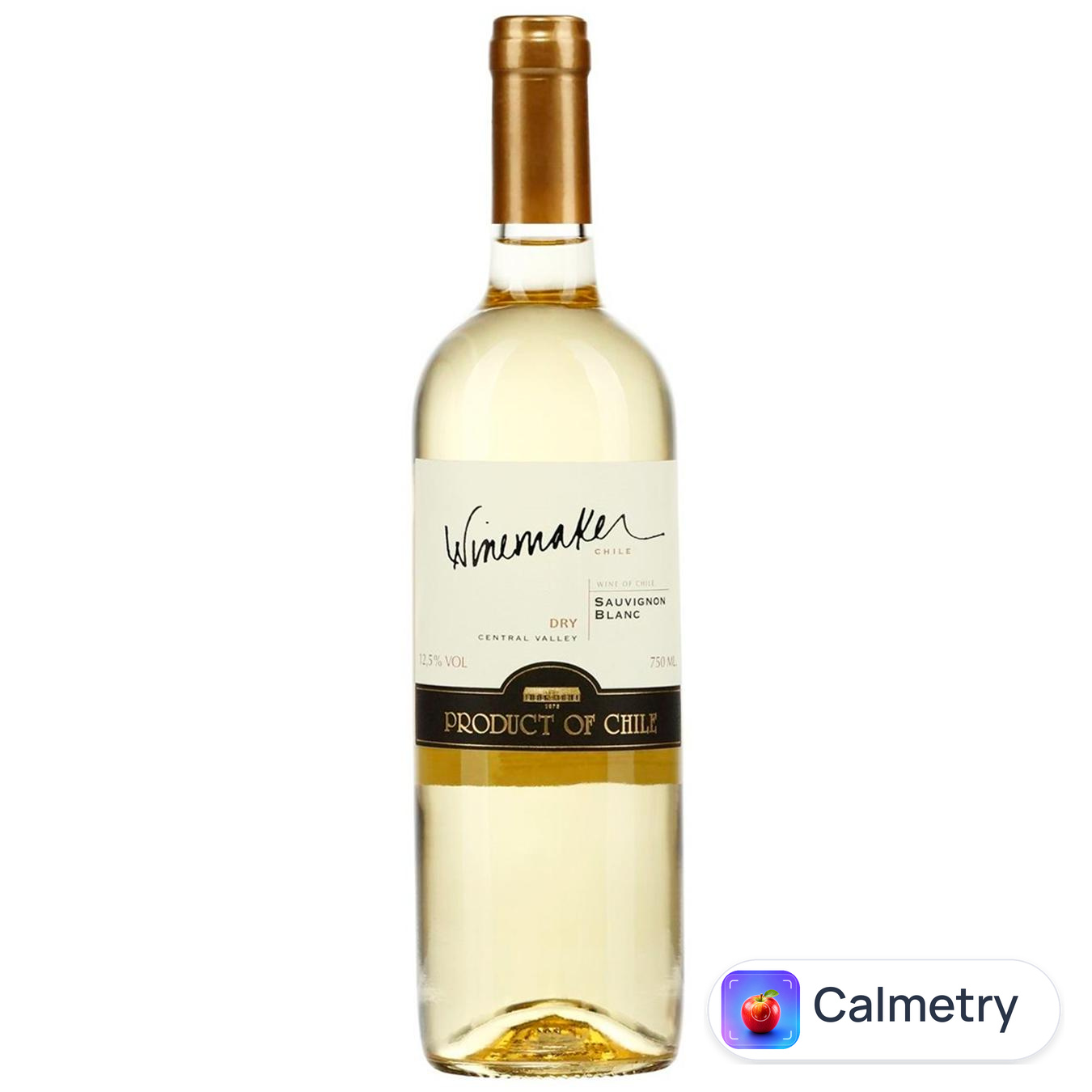 Вино Winemaker Sauvignon Blanc біле сухе 12,5% 0,75л — фото продукту