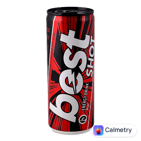 Напій енергетичний Best Shot Acai безалкогольний з/б, 0,25л