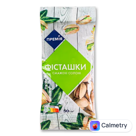 Фісташки «Премія»® смажені солоні пакет