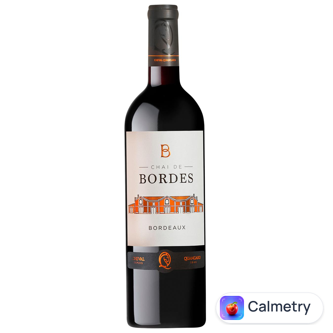 Вино Cheval Quancard Chai de Bordes Bordeaux червоне сухе 13,5% 0,75л