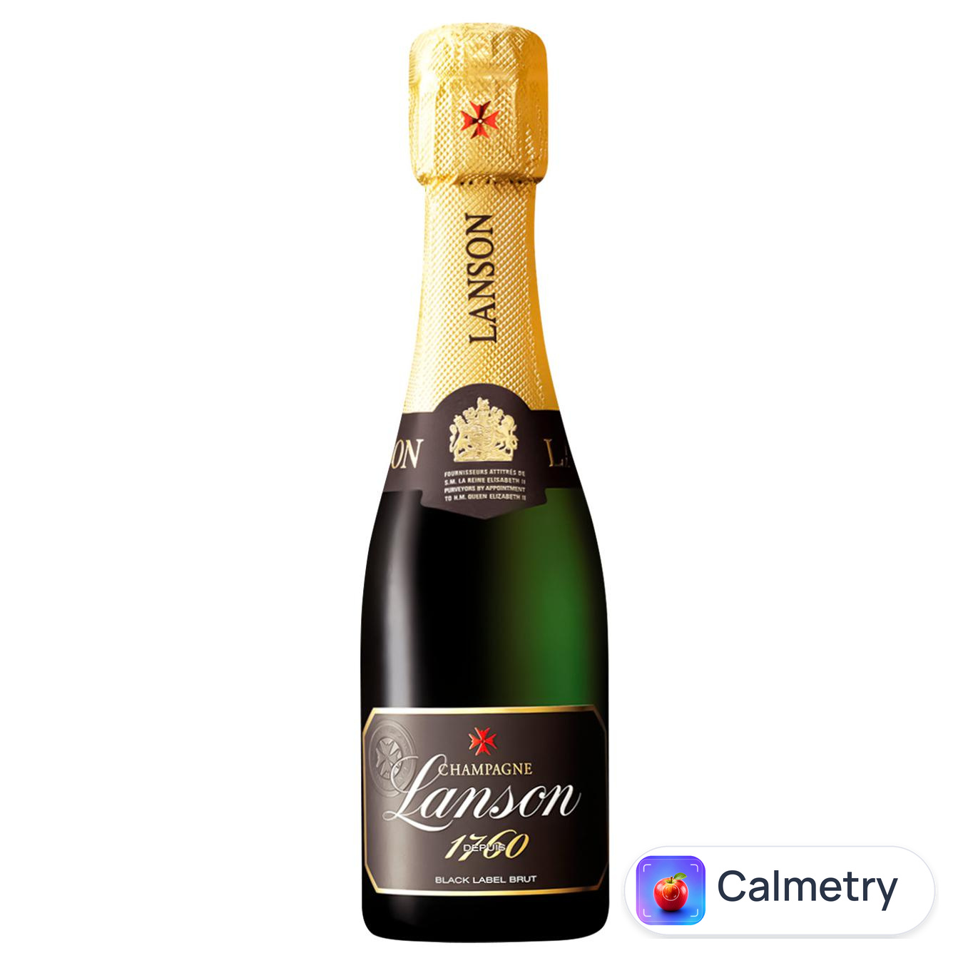 Шампанське Lanson Le Black Label Brut Split біле брют 12,5% 200мл