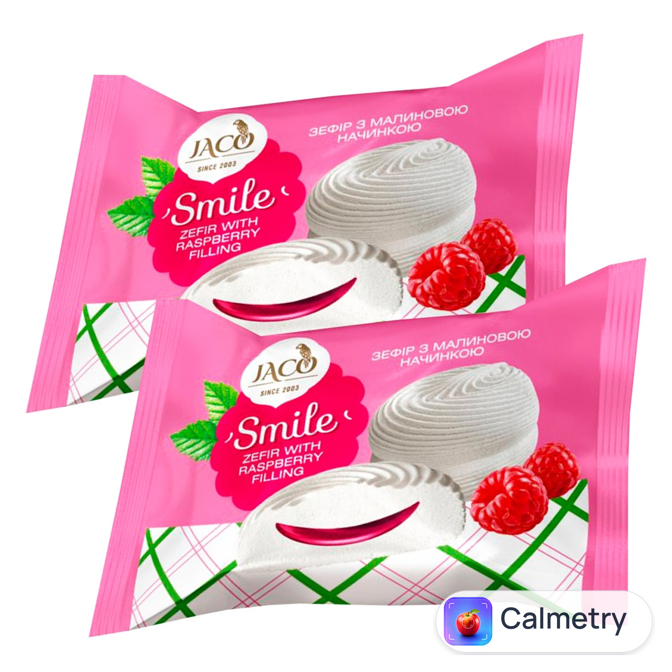 Зефір Жако Smile з малиновою начинкою