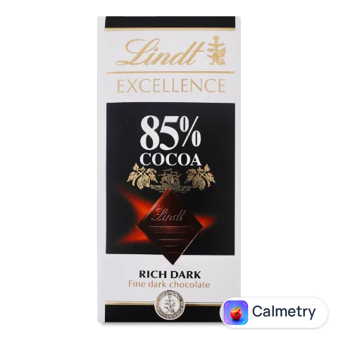 Шоколад Lindt Excellence швейцарський чорний гіркий 85% какао