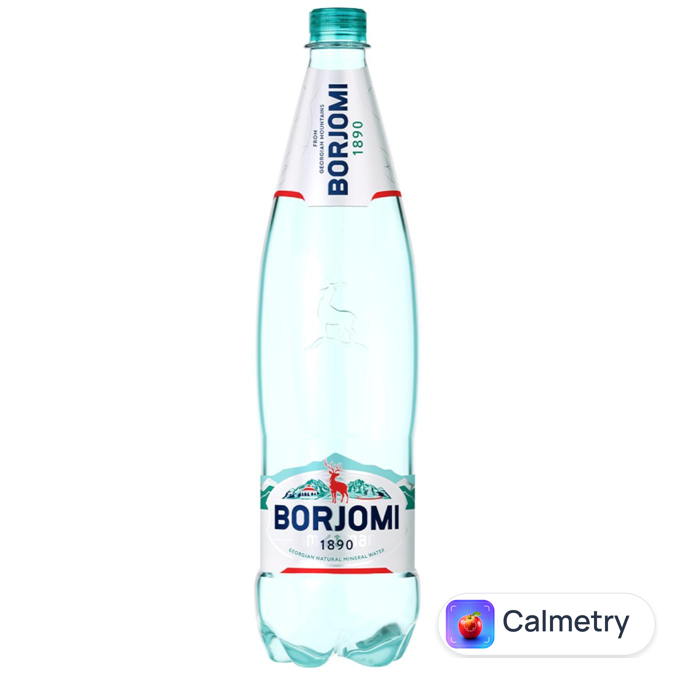 Вода мінеральна Borjomi сильногазована пластикова пляшка 1л — фото продукту