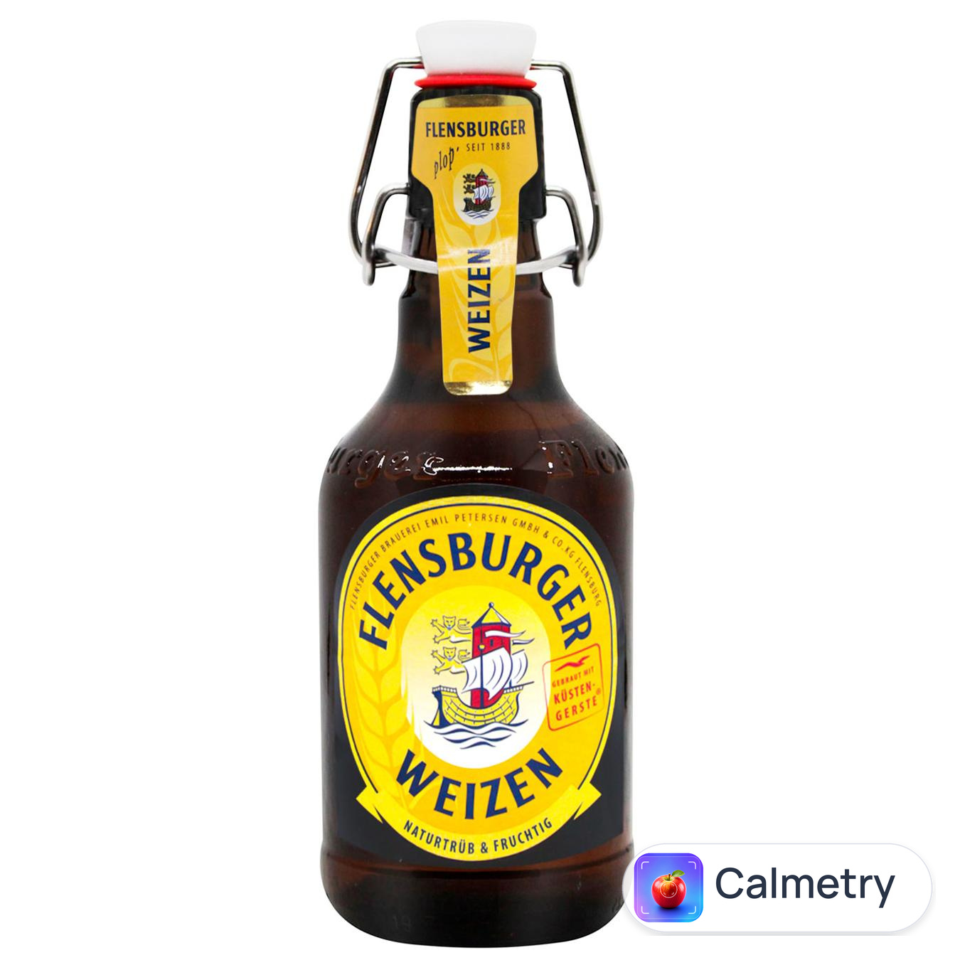 Пиво Flensburger Weizen світле нефільтроване 5,1% 0,33л