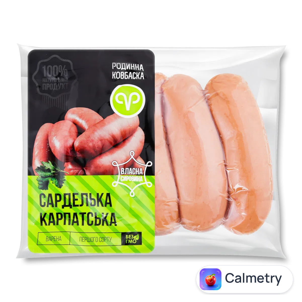 Сарделька «Родинна ковбаска» «Карпатська» н/о 1-й ґатунок