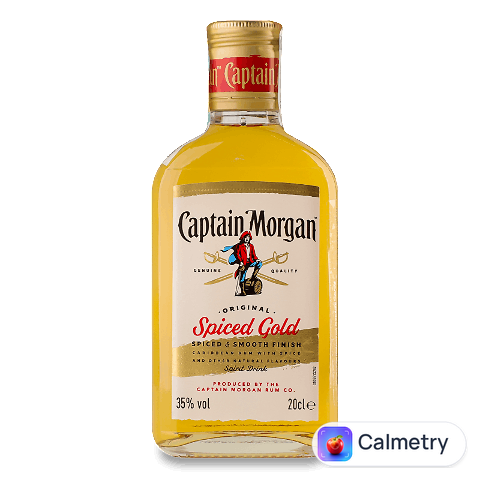 Напій на основі рому Captain Morgan Spised Gold, 0,2л