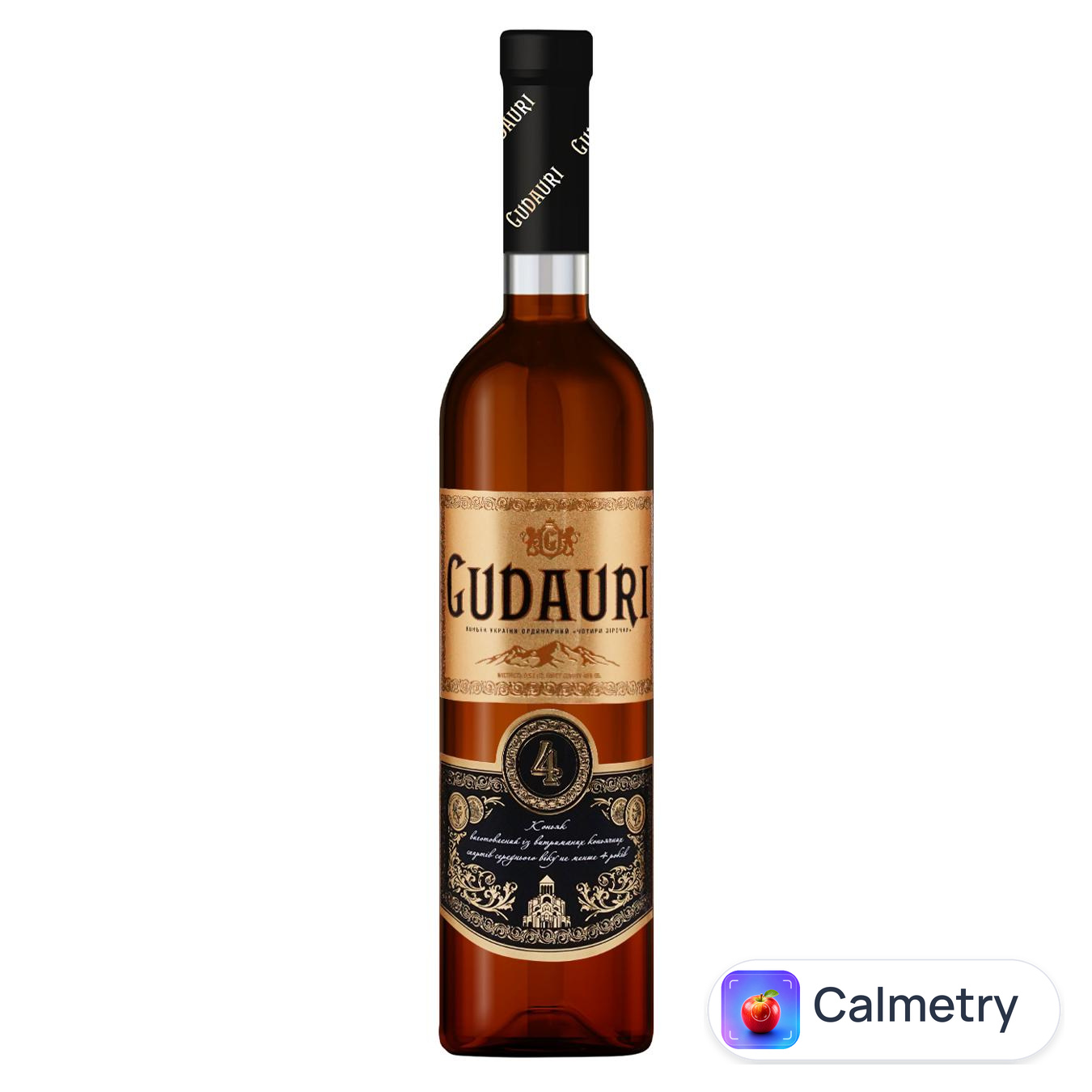 Бренді Gudauri 4 роки 40% 0,5л