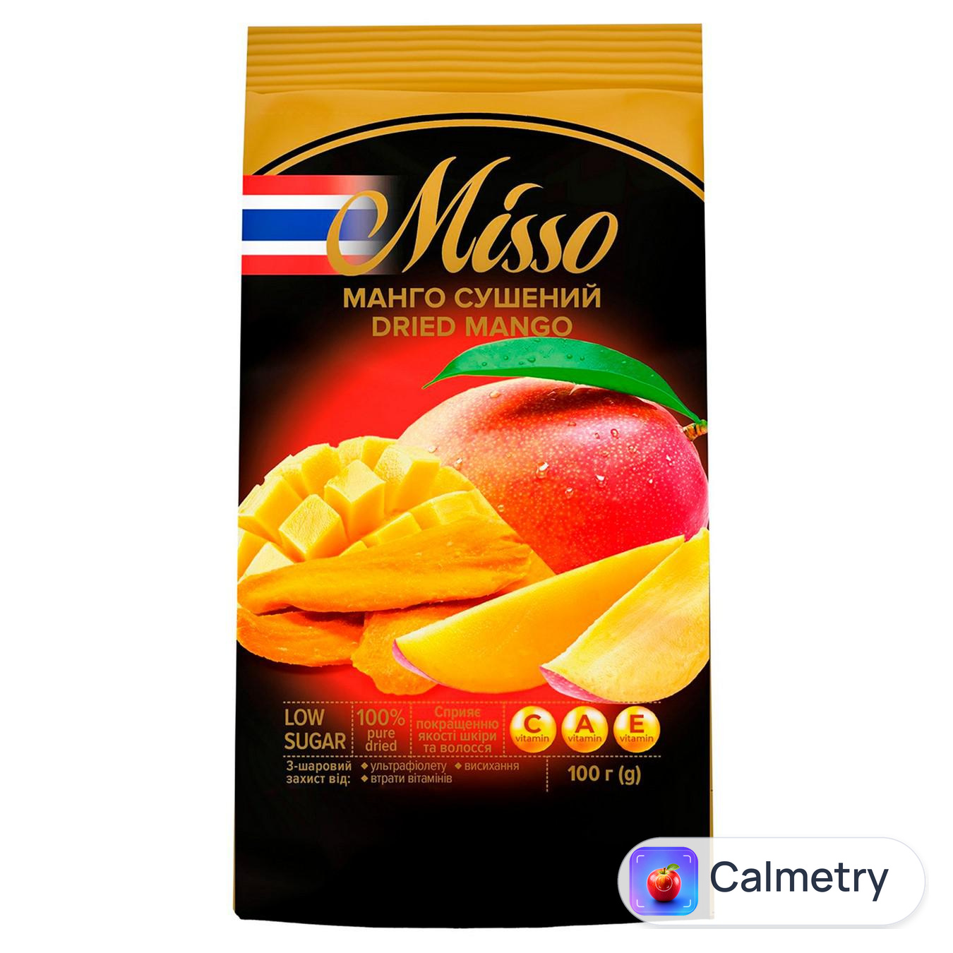 Манго Misso сушений 100г