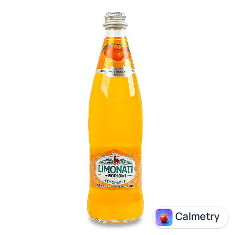 Напій Borjomi Limonati Аджарський мандарин сильногазований, скло, 0,5л