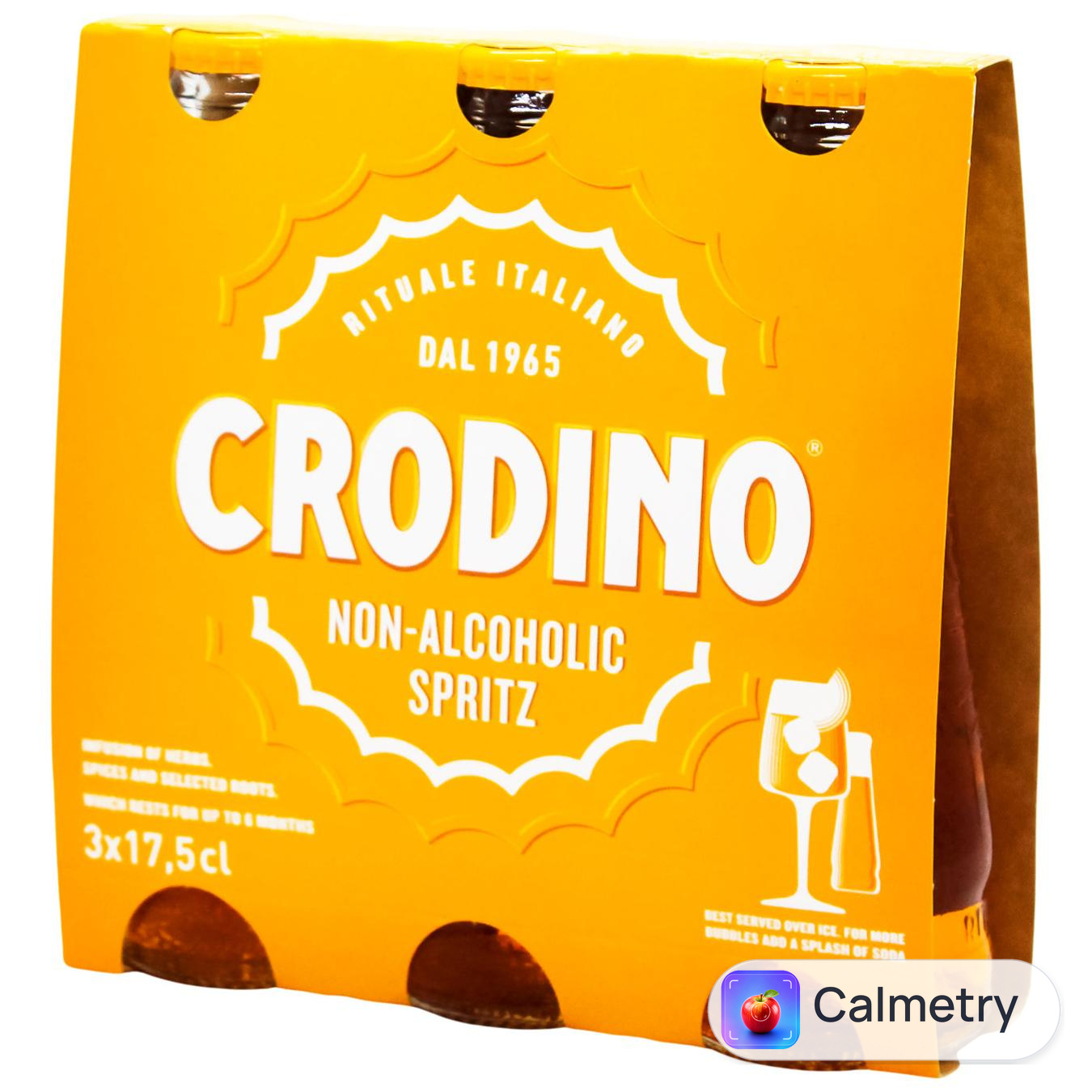 Напій аперитивний Crodino безалкогольний 175мл х 3шт — фото продукту