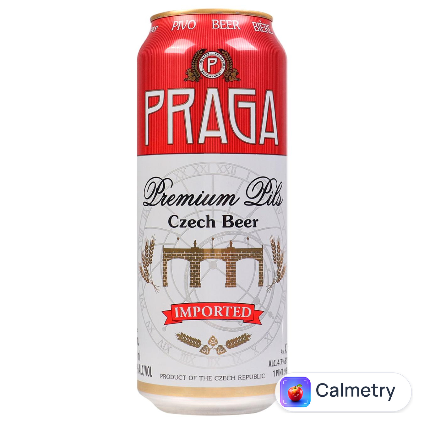 Пиво Praga світле 4,7% 0,5л
