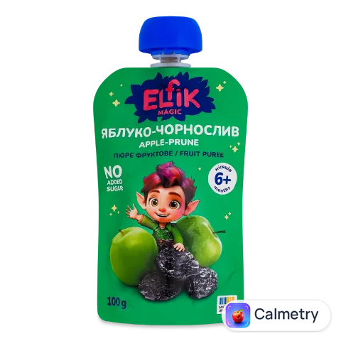 Пюре Elfik Magic яблуко-чорнослив д/п