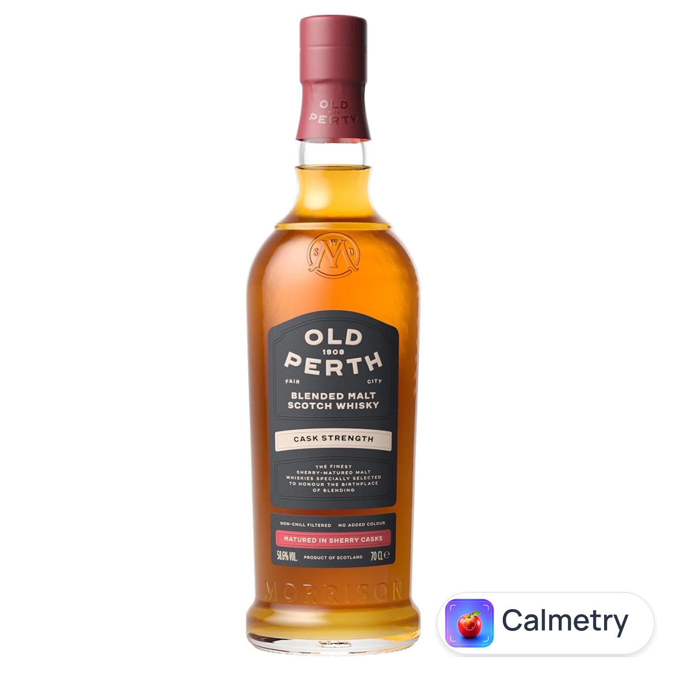 Віскі Old Perth Cask Strength 58,6% 0,7л