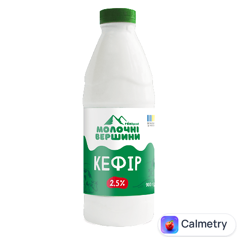 Кефір Молочні вершини 2,5% пл, 900г