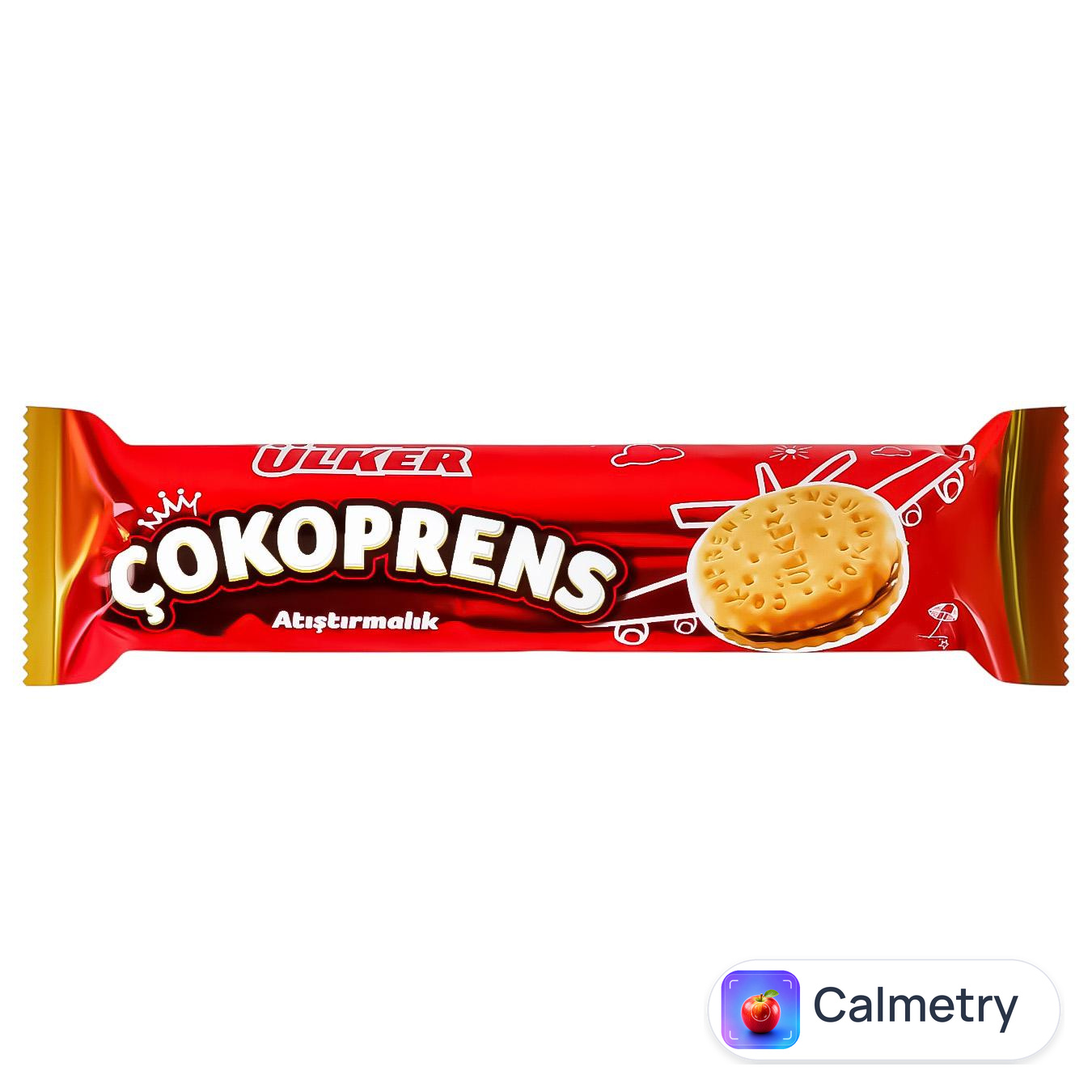 Печиво Ulker Cokoprens з шоколадно-горіховою начинкою 81г