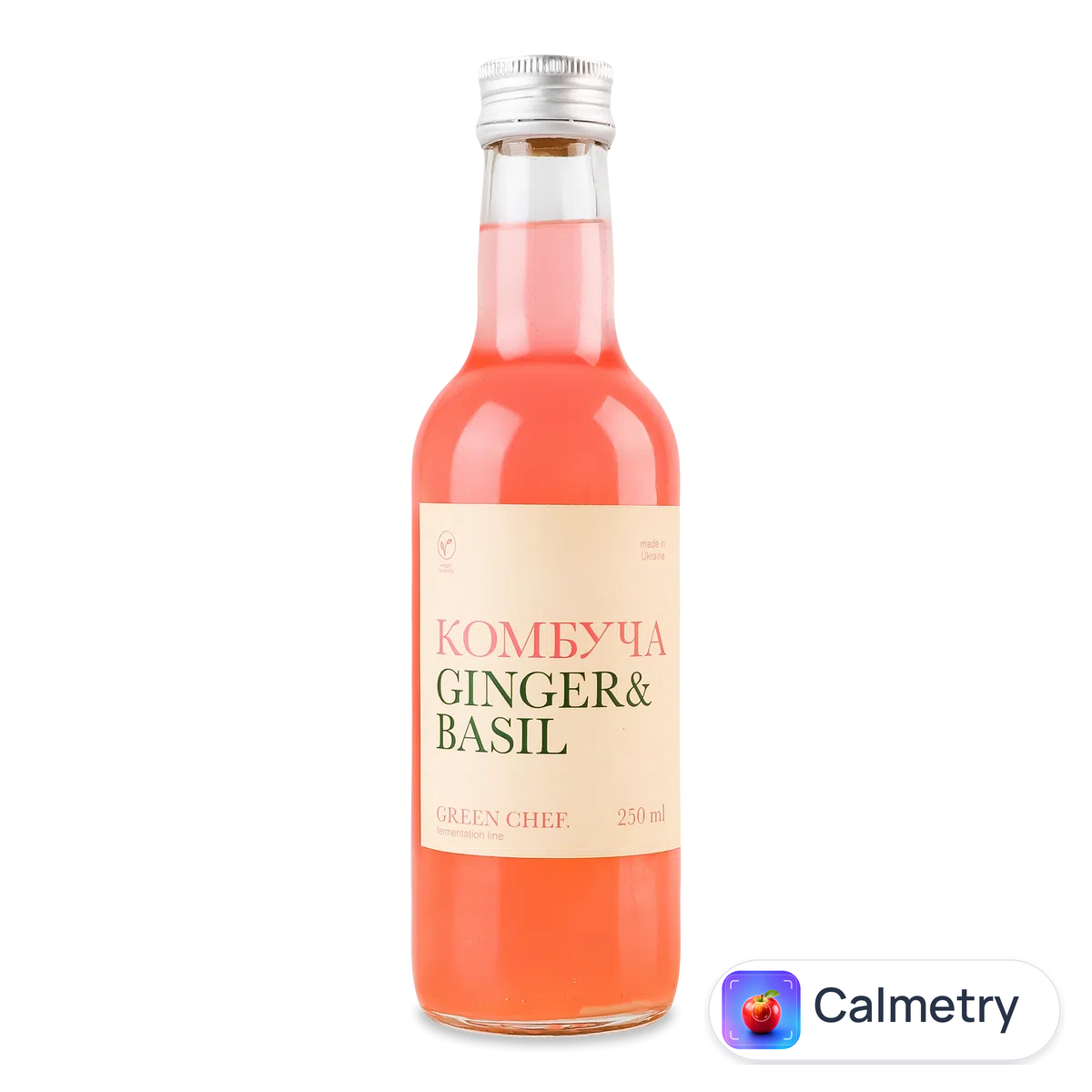 Комбуча Green Chef Ginger&basil 250мл