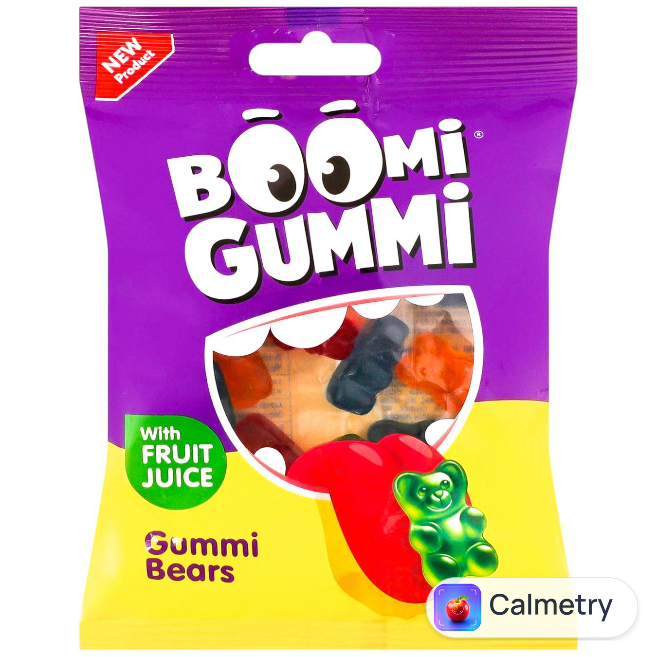 Цукерки Boomi Gummi Bears желейні 70г — фото продукту