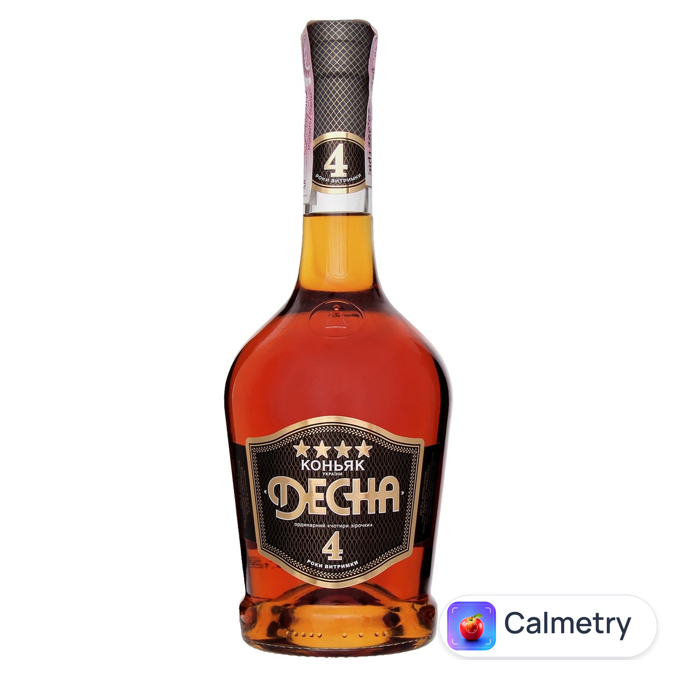 Коньяк Десна 4 роки 40% 0,5л