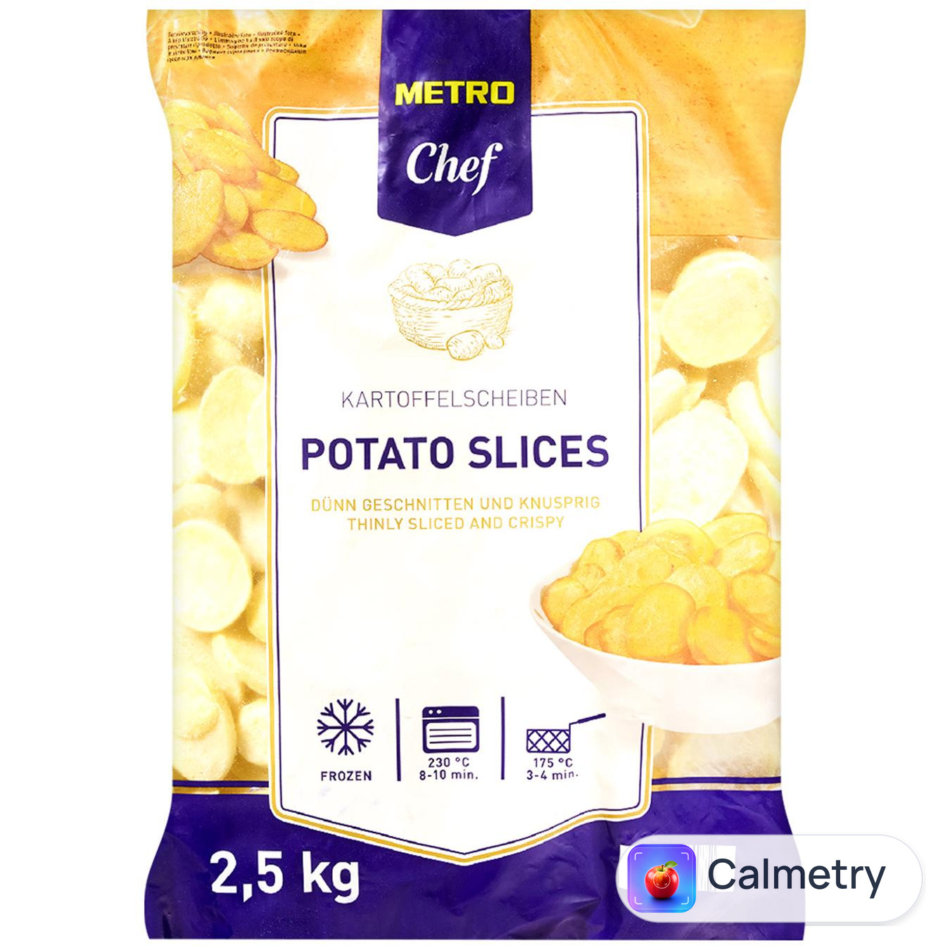 Кільця картопляні Mеtro Chef заморожені 2,5кг