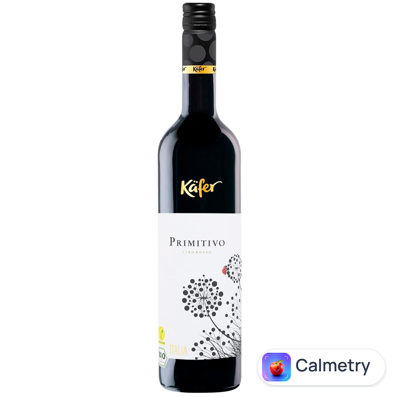 Вино Kafer Primitivo червоне сухе 14% 0,75л