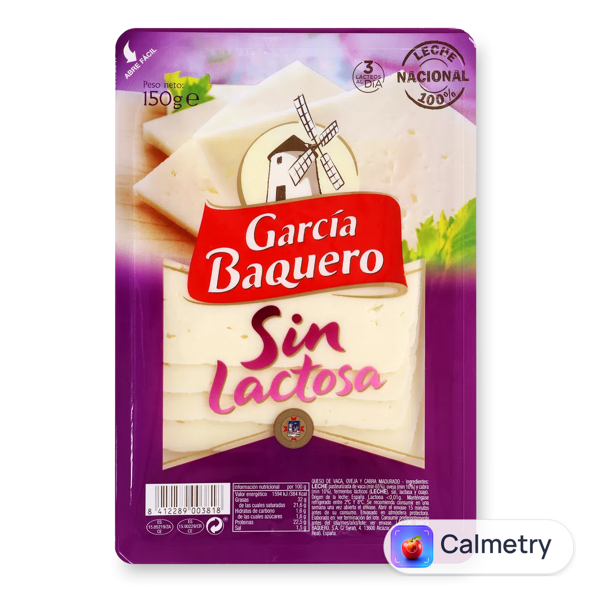 Сир Garcia Baquero безлактозний, нарізка 150г
