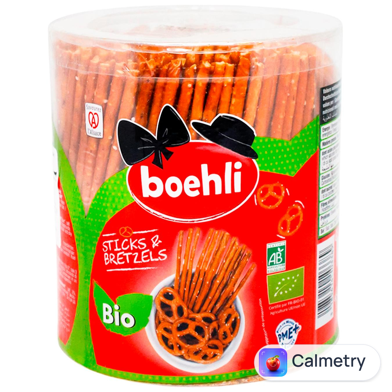 Соломка-крендель Boehli солоні органічні 300г