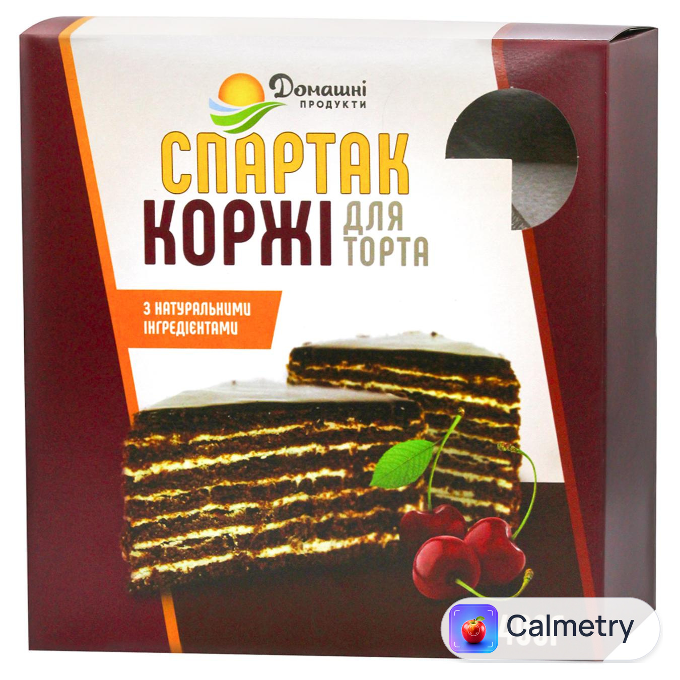 Коржі для торта Домашні Продукти Спартак 400г — фото продукту