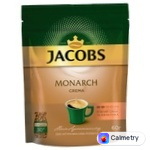 Кава розчинна Jacobs Monarch Crema 60г — фото продукту