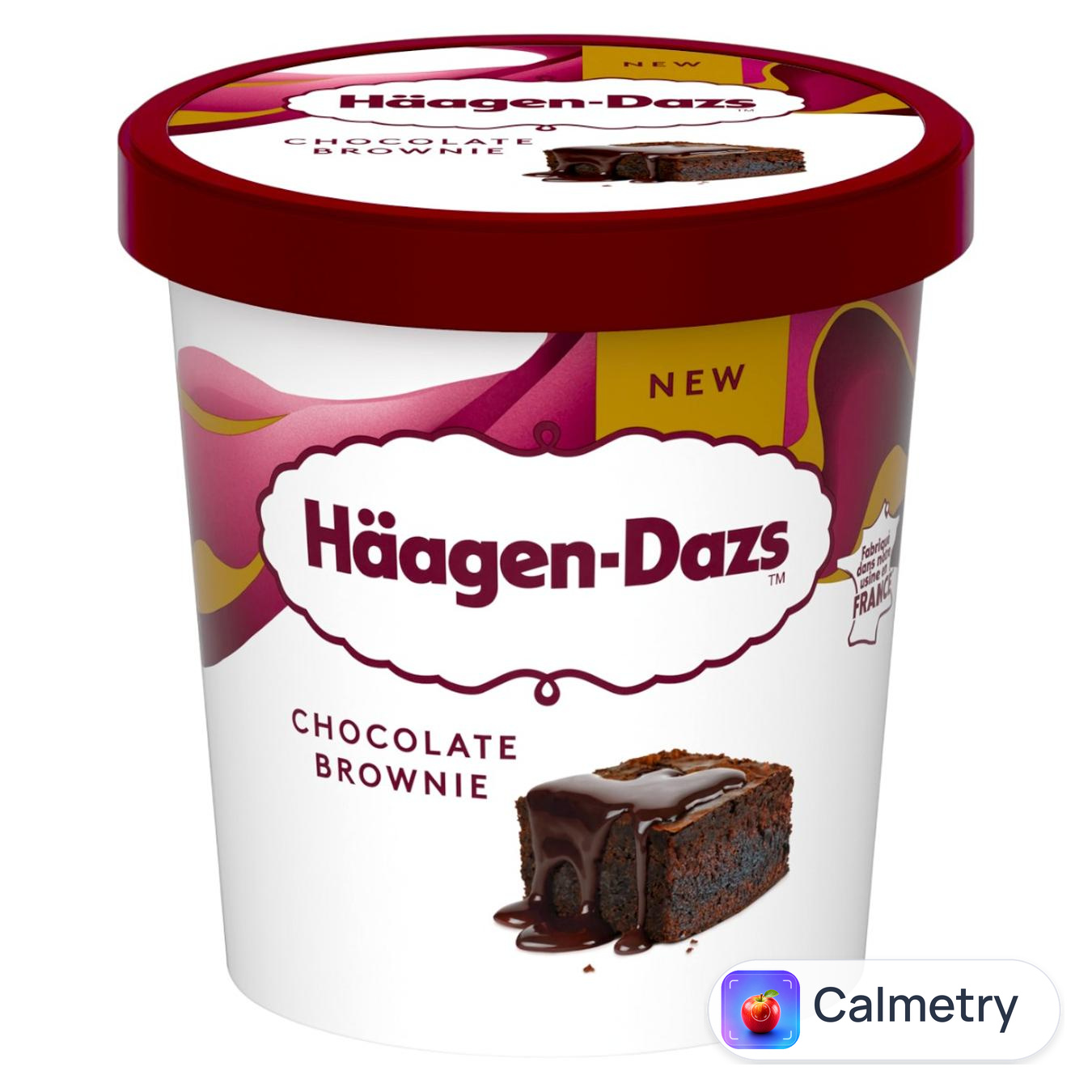 Морозиво Haagen-Dazs Шоколадний брауні 349г