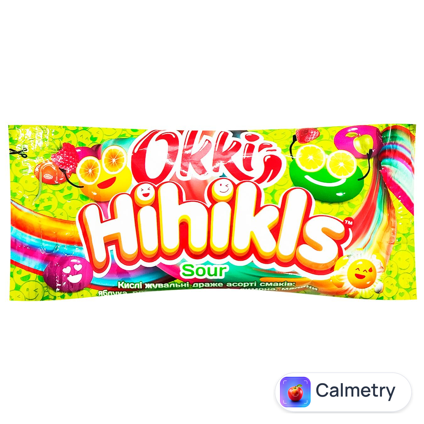 Драже Okki Hihikls жувальні Sour 25г
