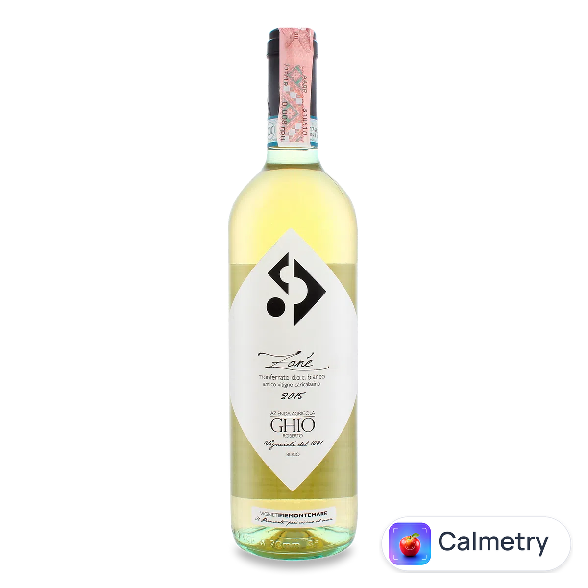 Вино Ghio Zane Monferrato Bianco 2015 0,75л
