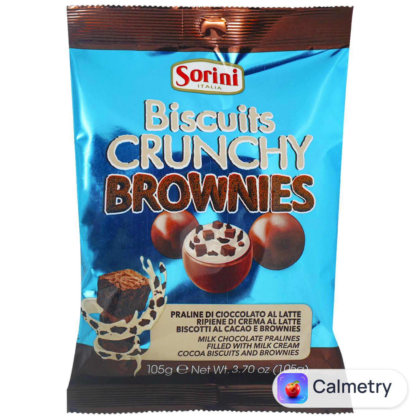Цукерки Sorini Nutty Brownies 105г