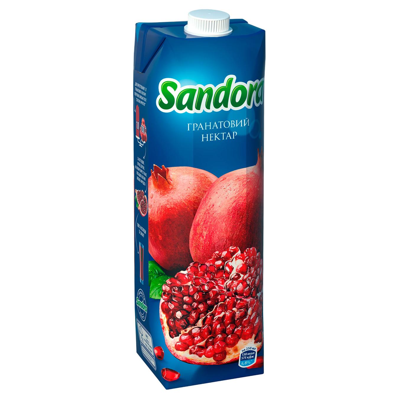 Нектар Sandora гранатовий 0,95л — фото продукту