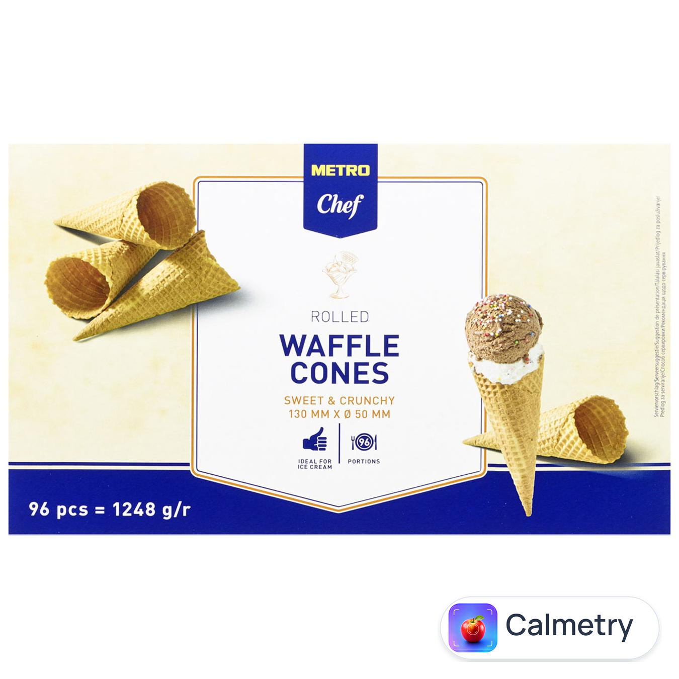 Ріжки для морозива Metro Chef 96шт