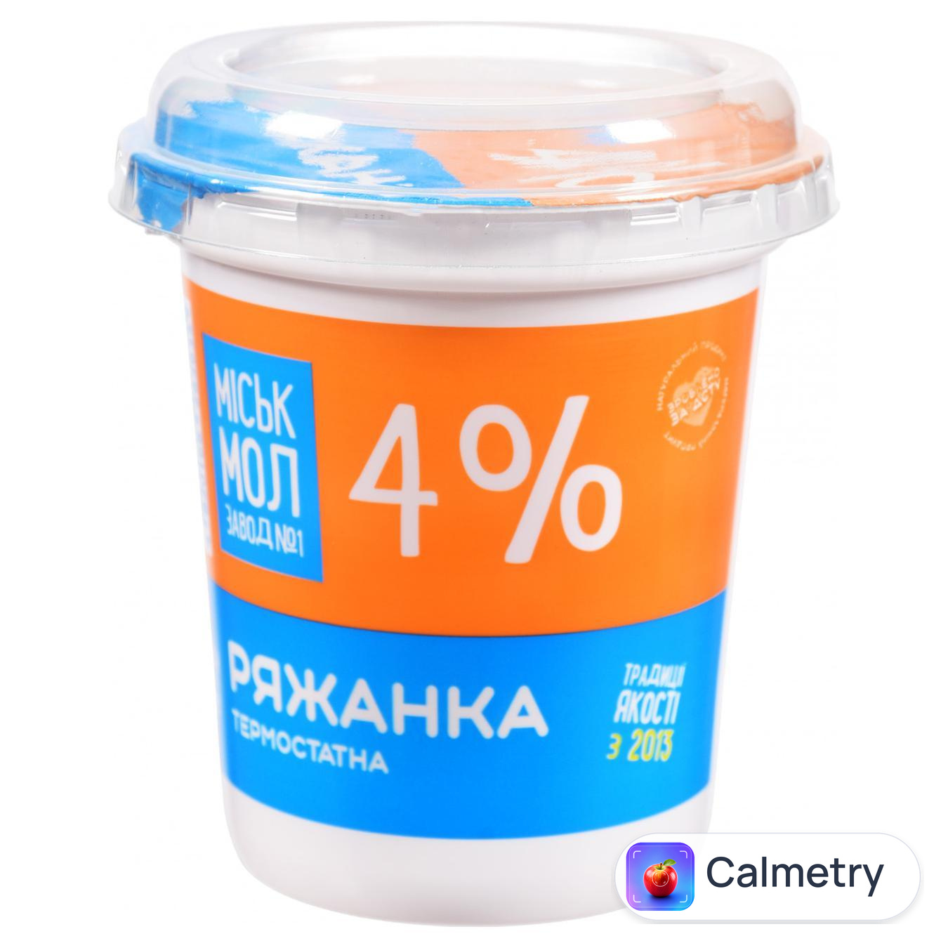 Ряжанка Міськмолзавод №1 4% 300г