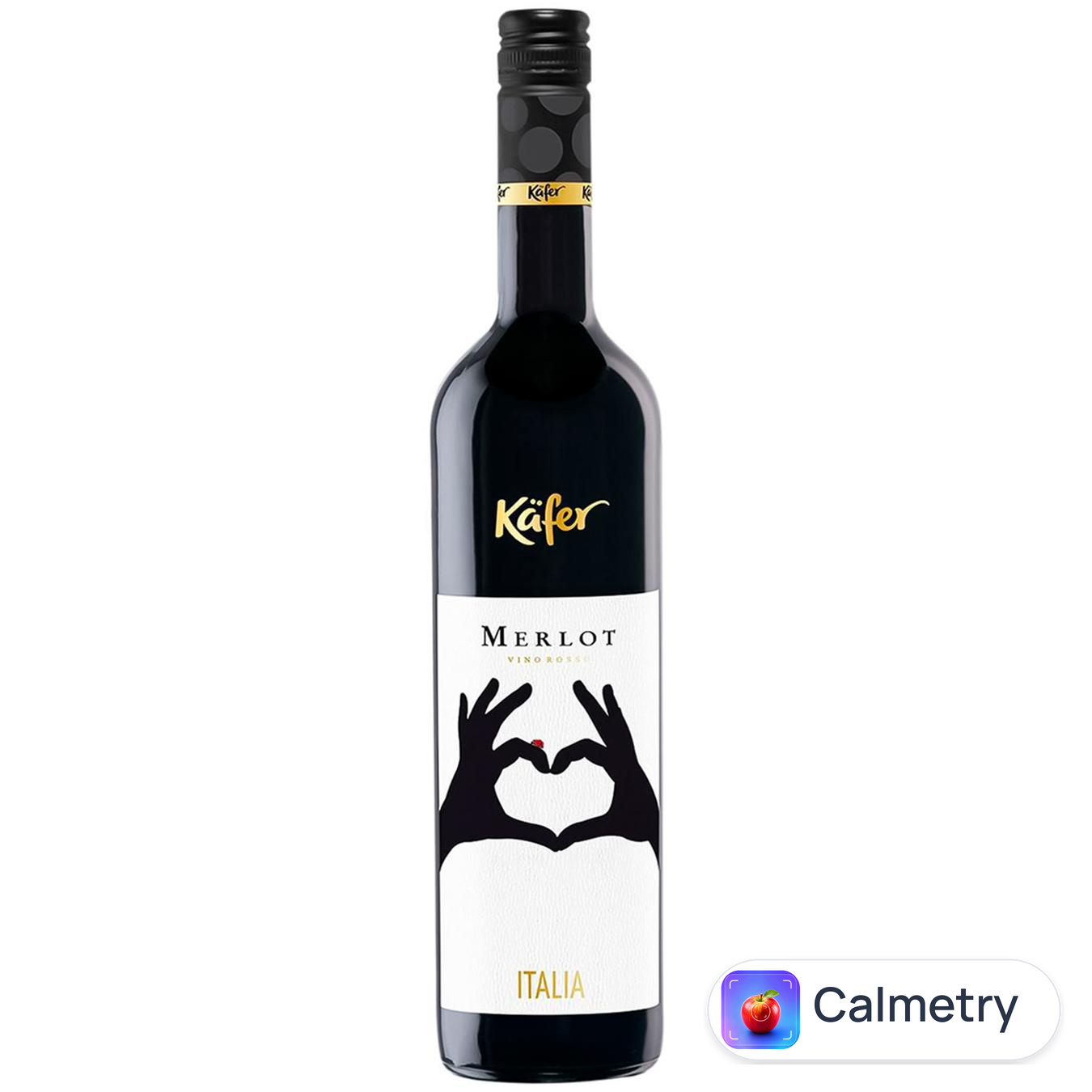 Вино Kafer Merlot червоне сухе 13,5% 0,75л