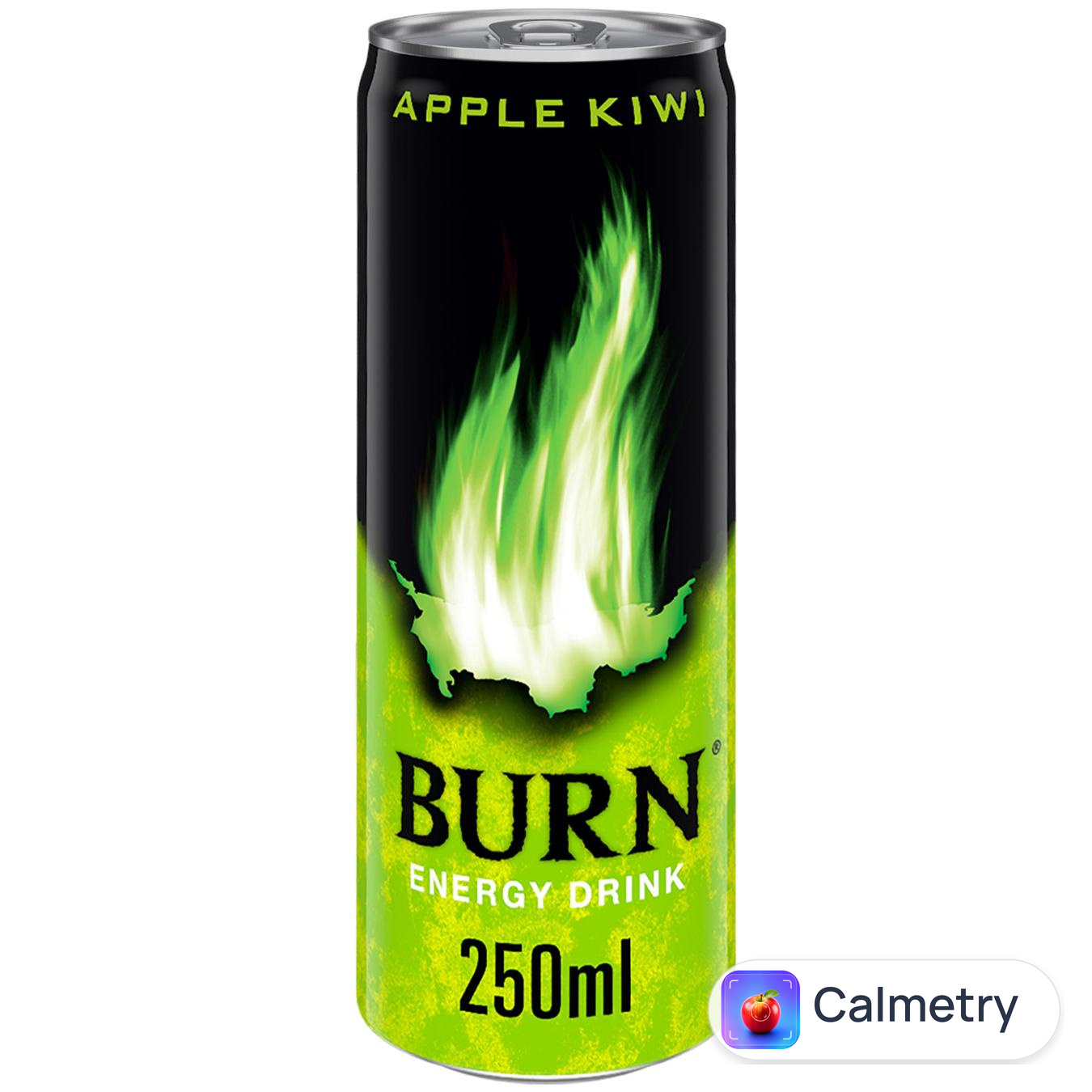 Напій енергетичний Burn Apple Kiwi 250мл — фото продукту