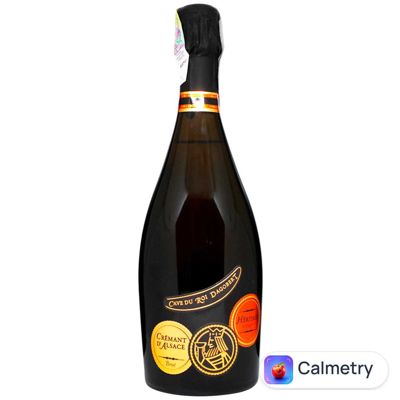 Вино ігристе Roi Dagobert Cremant d''Alsace Heritage біле брют 12% 0,75л