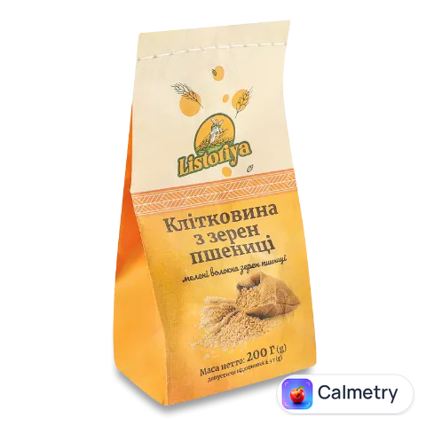 Клітковина Listoriya з зерен пшениці