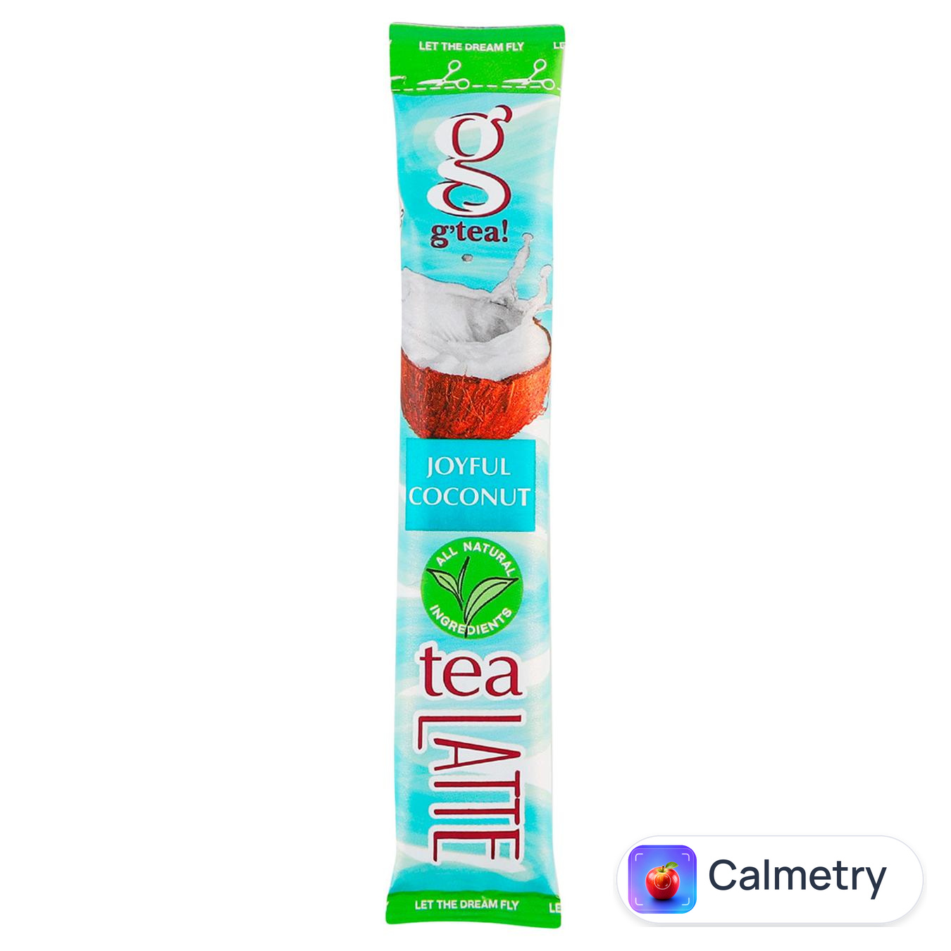 Напій на основі чорного чаю G'tea! Латте Веселий кокос 10г