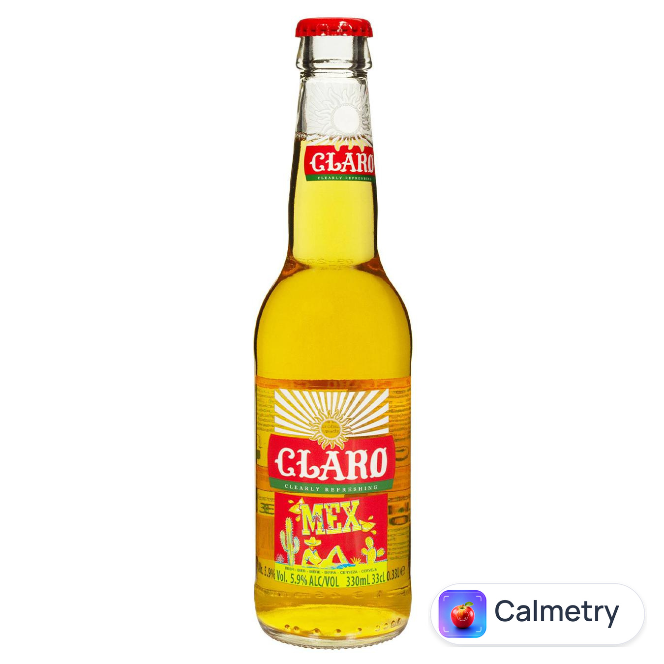 Пиво Claro Mexico світле 5,9% 0,33л — фото продукту