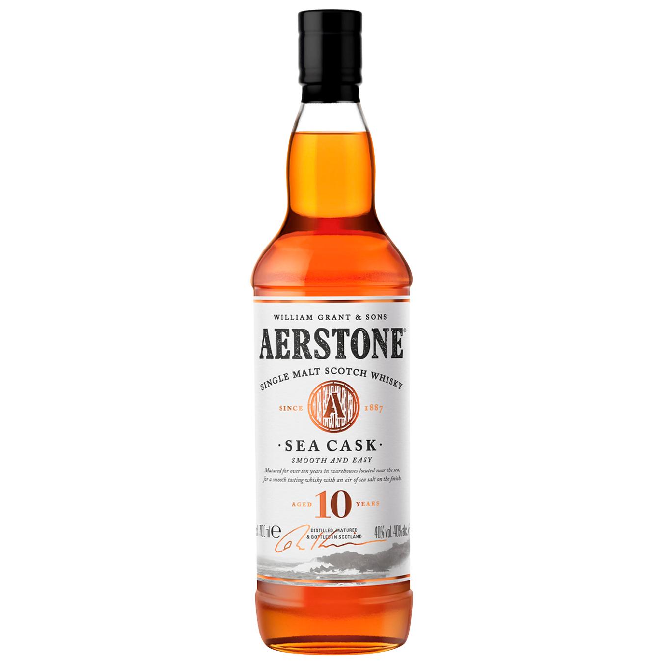 Віскі Aerstone Sea Cask 10 років 40% 0,7л — фото продукту