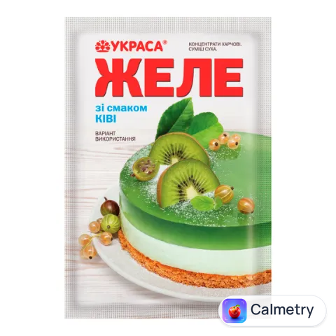 Желе «Украса» зі смаком ківі