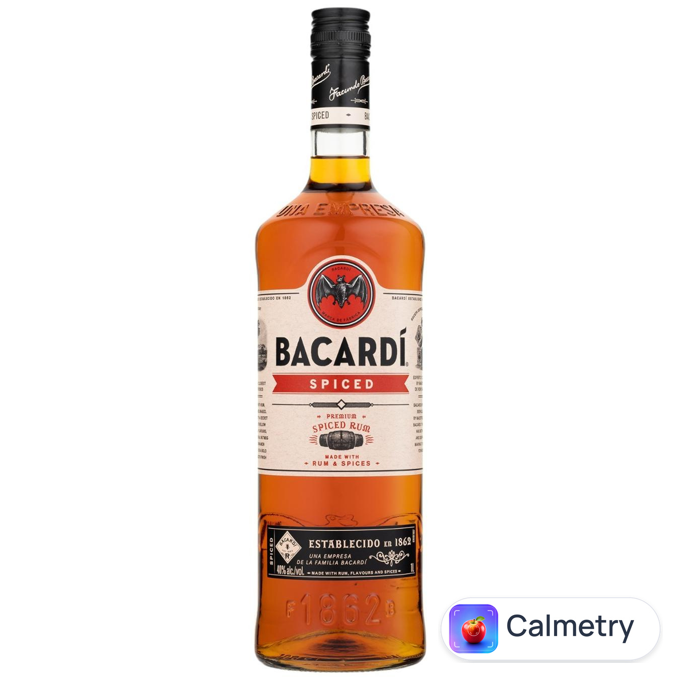 Ромовий напій Bacardi Spiced 40% 1л — фото продукту